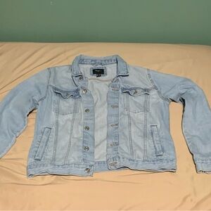 Men Forever 21 Sky Blue Denim Jacket size medium